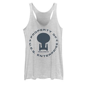 Juniors' Star Trek: The Next Generation Property Badge Tank Top