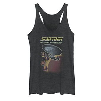 Juniors' Star Trek: The Next Generation Group Shot Bubble Portrait Tank Top