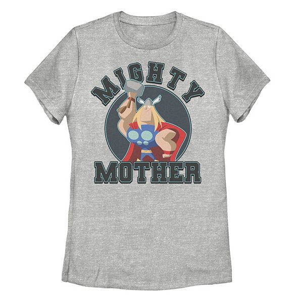 Juniors Marvel Mother's Day Thor Mighty Mother Tee