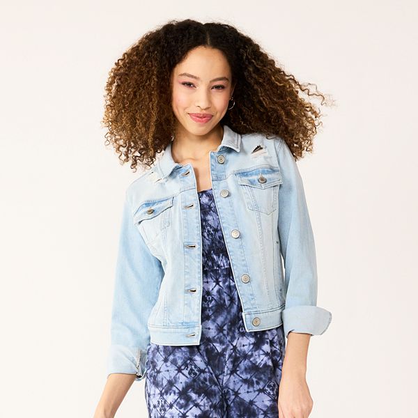 Kohls juniors 2025 jean jacket