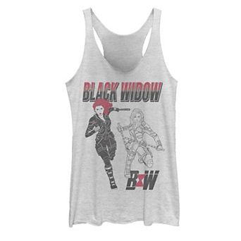 Juniors Marvel Black Widow Tank Top