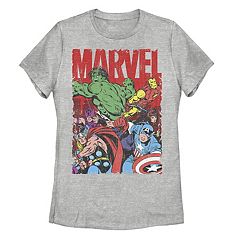 Marvel t shirts for women sales