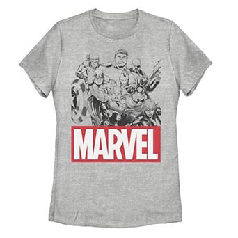 Juniors Marvel Avengers Classic Logo Tee