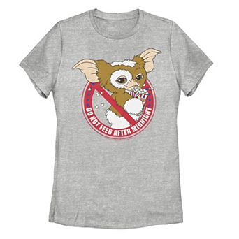 Juniors' Gremlins Gizmo Do No Feed After Midnight Tee