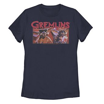 Juniors Gremlins At The Movies Portrait Tee
