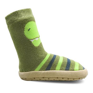 Baby / Toddler Jumping Beans?? Dino Slipper Socks