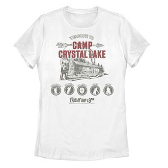 Juniors Friday The 13th Camp Crystal Lake Activities Tee