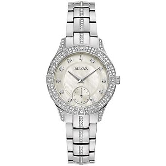 Bulova Women's Crystal Bracelet Watch - 96L291