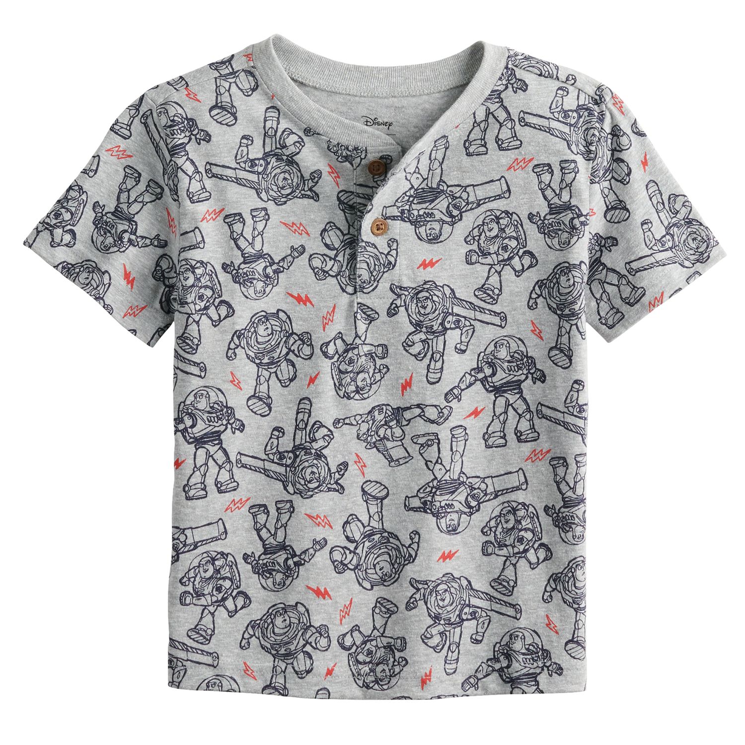 Image for Disney/Jumping Beans Disney / Pixar Toy Story Toddler Boy Buzz Lightyear Henley Top by Jumping Beans® at Kohl's.