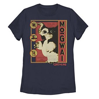 Juniors Gremlins Mogwai Three Rules Poster Tee