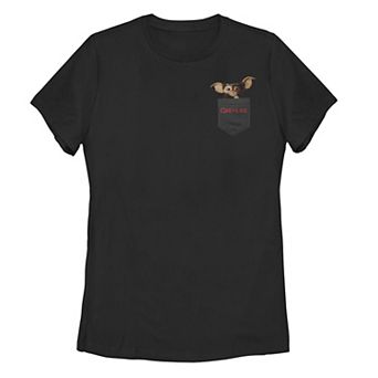 Juniors Gremlins Gizmo Pocket Hit Tee