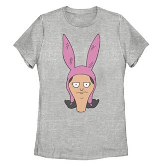 Juniors' Bob's Burgers Louise Angry Big Face Graphic Tee