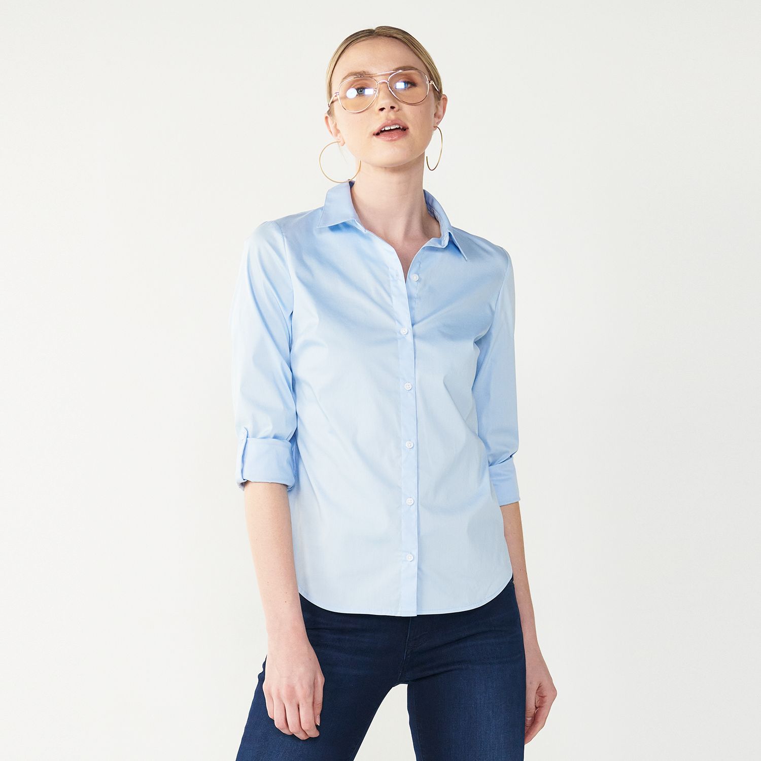 womens dress shirts kohls