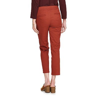 Women's Croft & Barrow® Utility Ankle Pants