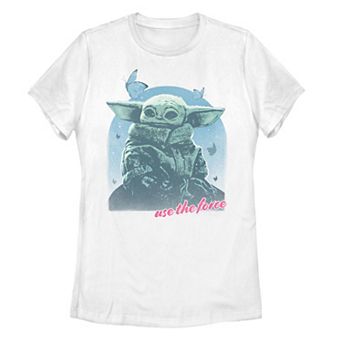 Juniors' Star Wars: The Mandalorian Grogu Use The Force Tee