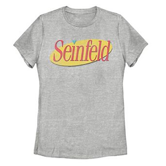 Juniors' Seinfeld Colorful Original Logo Tee