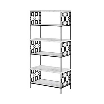 CosmoLiving by Cosmopolitan Ella 5-Shelf Bookcase