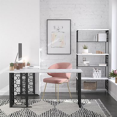 CosmoLiving by Cosmopolitan Ella 5-Shelf Bookcase