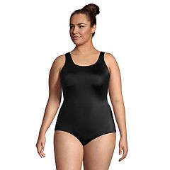 Women's Lands' End DD-Cup Tugless Chlorine Resistant One-Piece Swimsuit