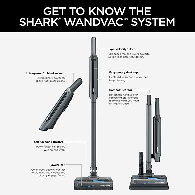 Shark WandVac System Cordless Stick Vacuum (WS632)