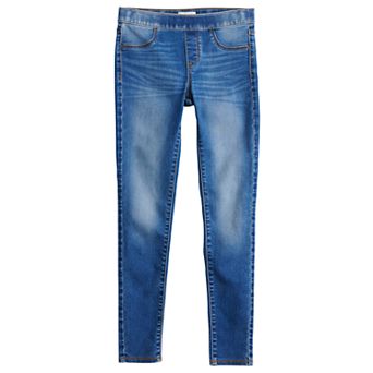 Girls 4-18 SO® Mid-Rise Ultimate Jeggings