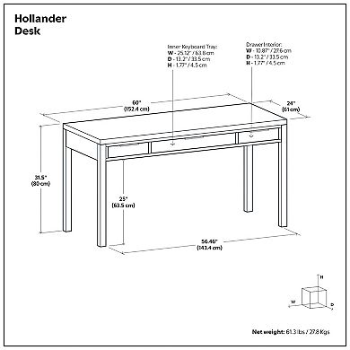 Simpli Home Hollander Desk