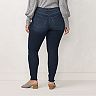 Plus Size LC Lauren Conrad Mid-Rise Super Skinny Jeans