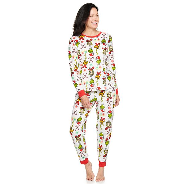 The Grinch Womens/Ladies Christmas Pyjama Set