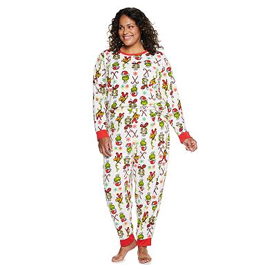 Plus Size Jammies For Your Families® The Grinch Pajama Set