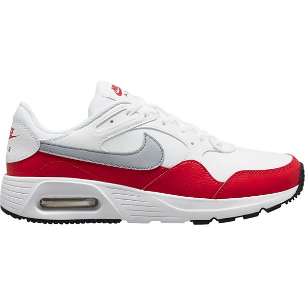 Nike Air Max SC Men's Sneakers – White Gray Red Black (13) – BrickSeek