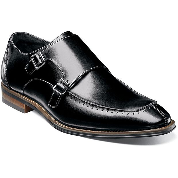 clarks monk strap shoes