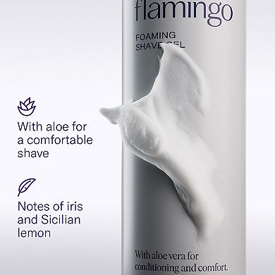 Flamingo Shave Gel - 6.7 oz