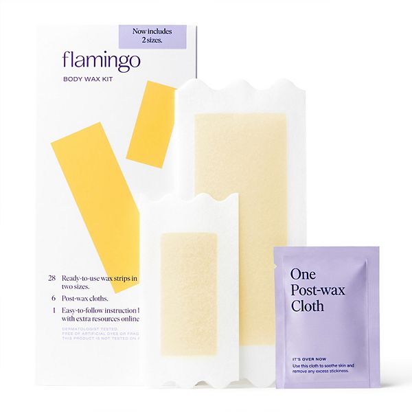 Flamingo Body Wax Strips Kit