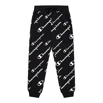 Girls 7 16 Champion Script Fleece Joggers