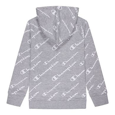 Girls 7-16 Champion® Script Hoodie