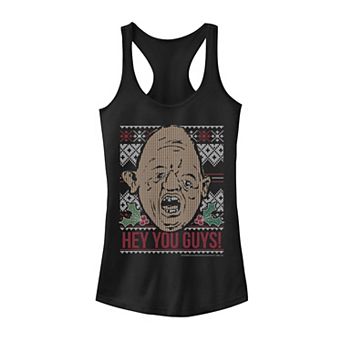 Juniors' The Goonies Sloth Hey You Guys Ugly Christmas Style Tank Top