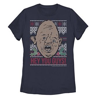 Juniors' The Goonies Sloth Hey You Guys Ugly Christmas Style Graphic Tee