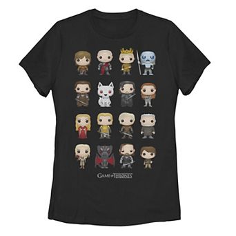 Juniors' Game of Thrones Pop Art Figures Graphic Tee