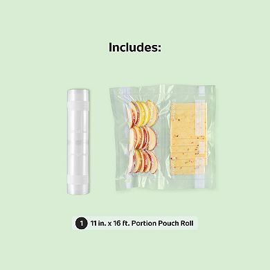FoodSaver 11" x 16' Portion Pouch Vacuum-Seal Roll