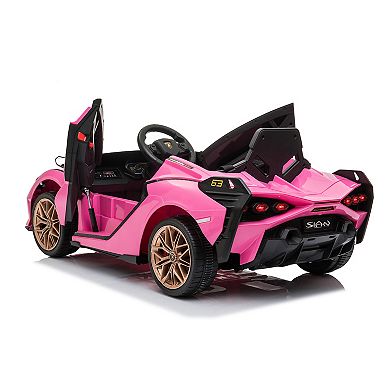 Best Ride On Cars Lamborghini Sian 12-Volt Ride On Toy