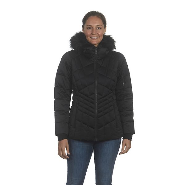 Women's ZeroXposur Alisha Faux-Fur Hood Quilted Jacket