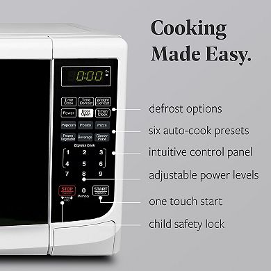 Farberware® Classic 700-Watt LED Display Microwave Oven