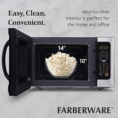 Farberware Professional 1000-Watt Microwave Oven with Sensor Cooking