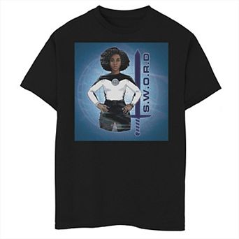 Boys 8-20 Marvel WandaVision Monica Rambeau S.W.O.R.D. Poster Graphic Tee