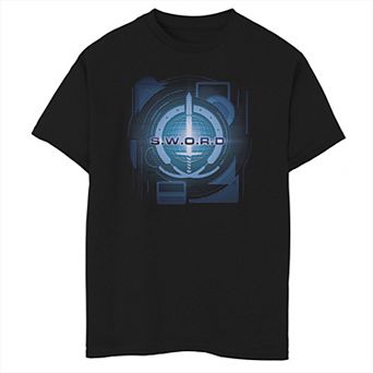 Boys 8-20 Marvel WandaVision S.W.O.R.D. Digital Logo Graphic Tee