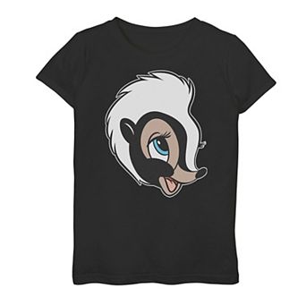 Disney's Bambi Girls 7-16 Flower Big Face Graphic Tee