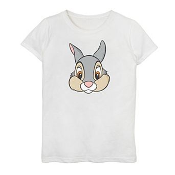 Disney's Bambi Girls 7-16 Thumper Big Face Graphic Tee