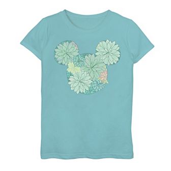 Disney's Mickey Mouse & Friends Girls 7-16 Mickey Succulent Fill Graphic Tee