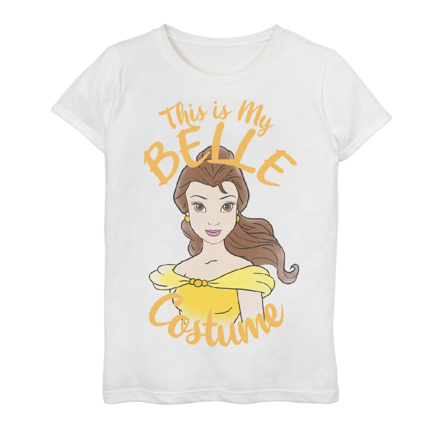Image for Disney s Beauty & the Beast Girls 7-16 Belle My Costume Halloween Graphic Tee at Kohl's.