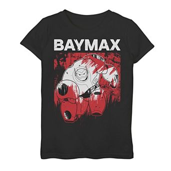Disney's Big Hero 6 Girls 7-16 Baymax Paint Graphic Tee